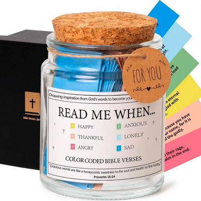 Bible verse jar