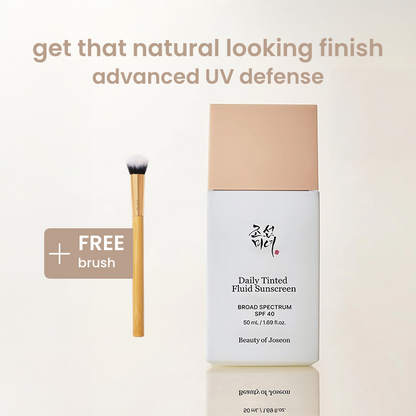 korean daily tinted fluid sunscreen