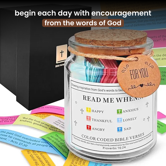 Bible verse jar