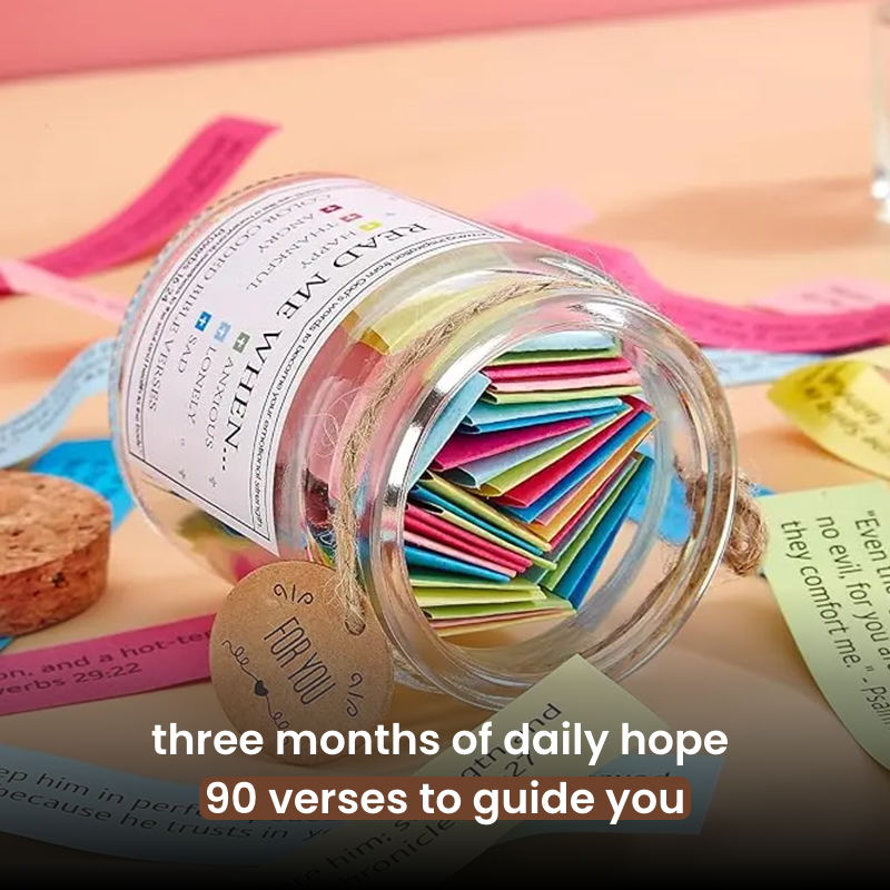 Bible verse jar